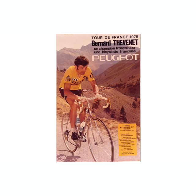 Dixième victoire PEUGEOT Tour de France Bernard Thévenet
