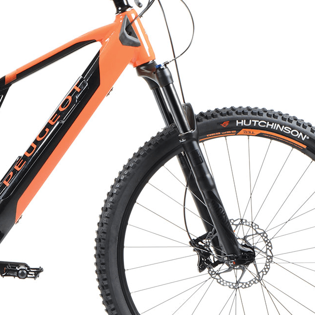 Fourche Rockshox du VTT électrique PEUGEOT eM02 FS Performance 29"