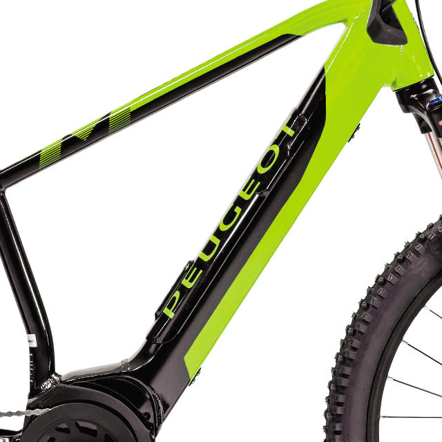Batterie Bosch PowerTube 400 Wh du VTT PEUGEOT eM02 Active 27,5"